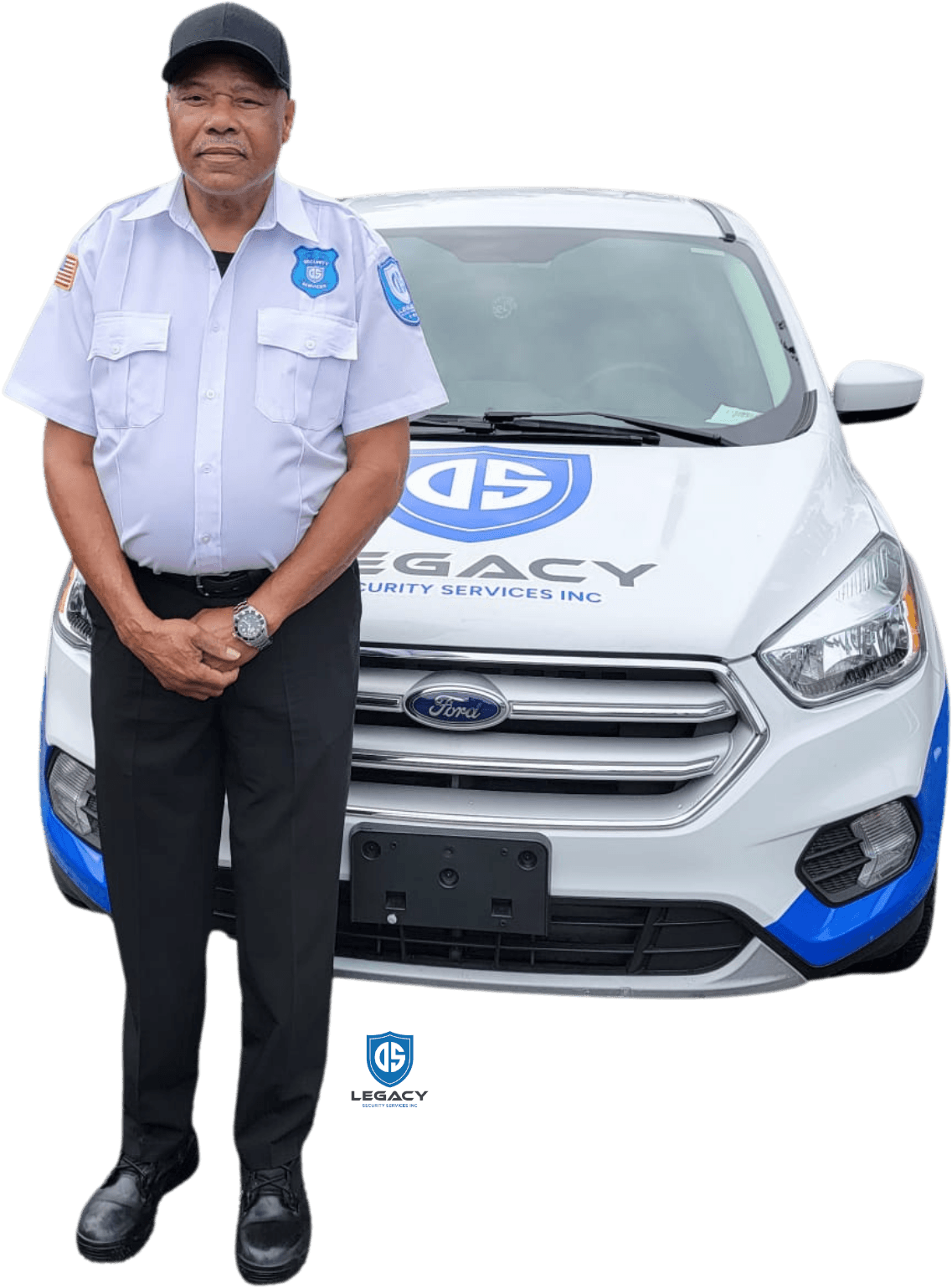 DS Legacy Security Guard with Patrol Vehicle